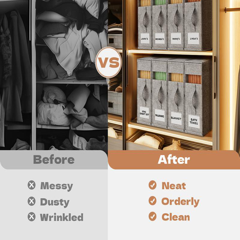 Cotton & Linen Foldable Wardrobe