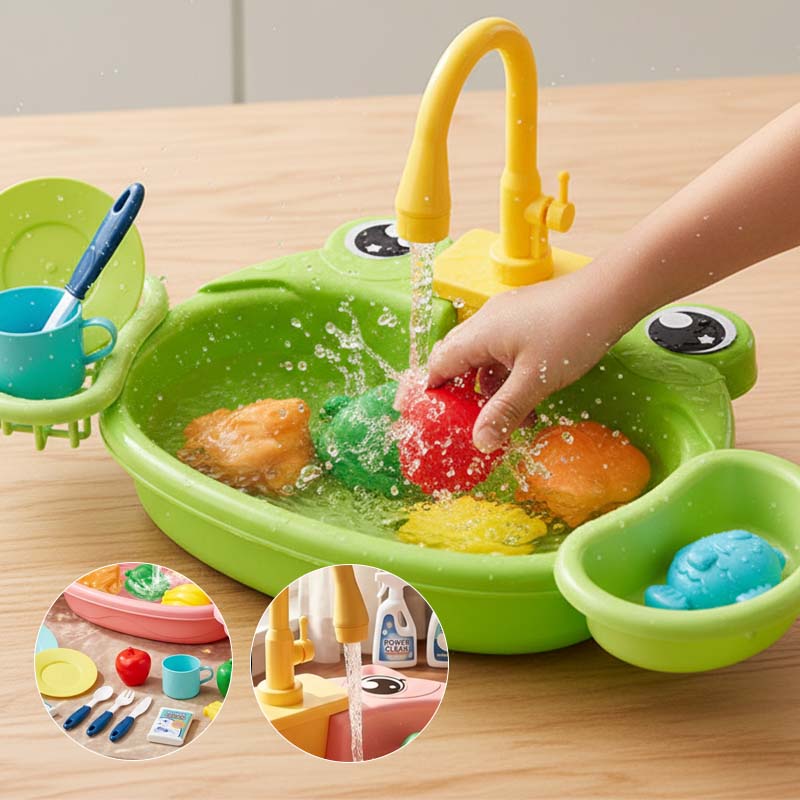 Fun Play Sink with Realistic Running Water