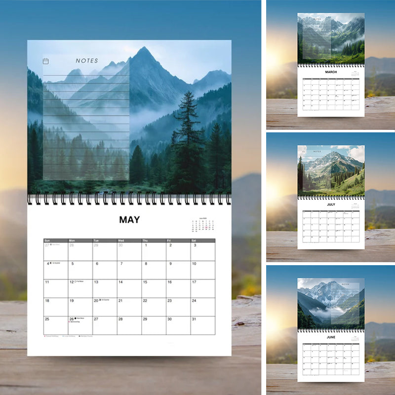 2025 Mountain Peeks Calendar