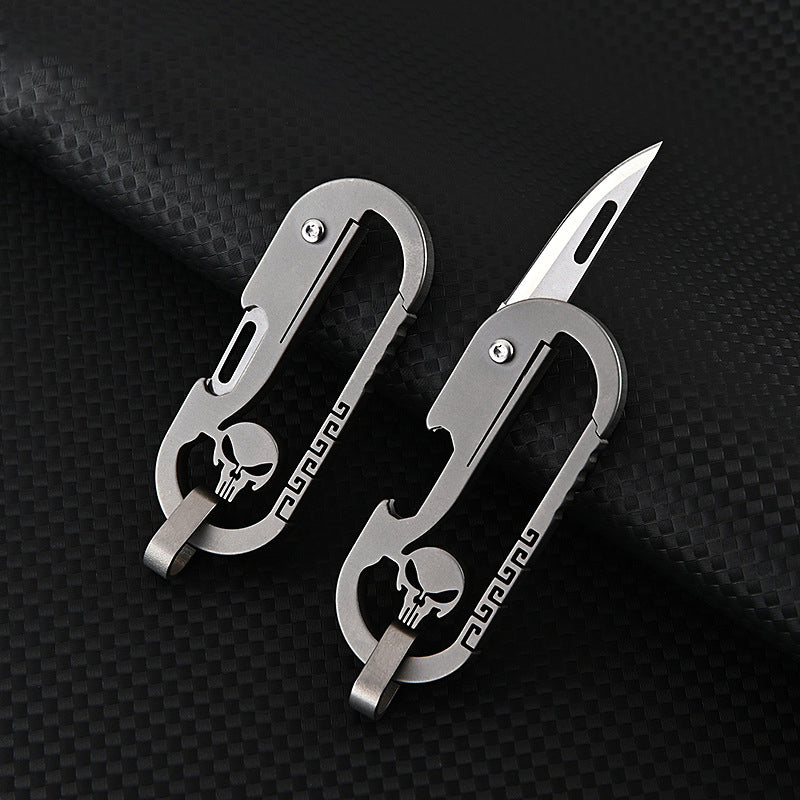 Titanium Alloy Keychain