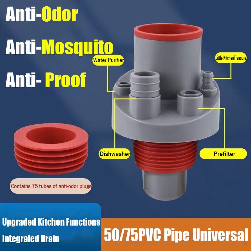 Sewer Pipe Anti-Odor Joint