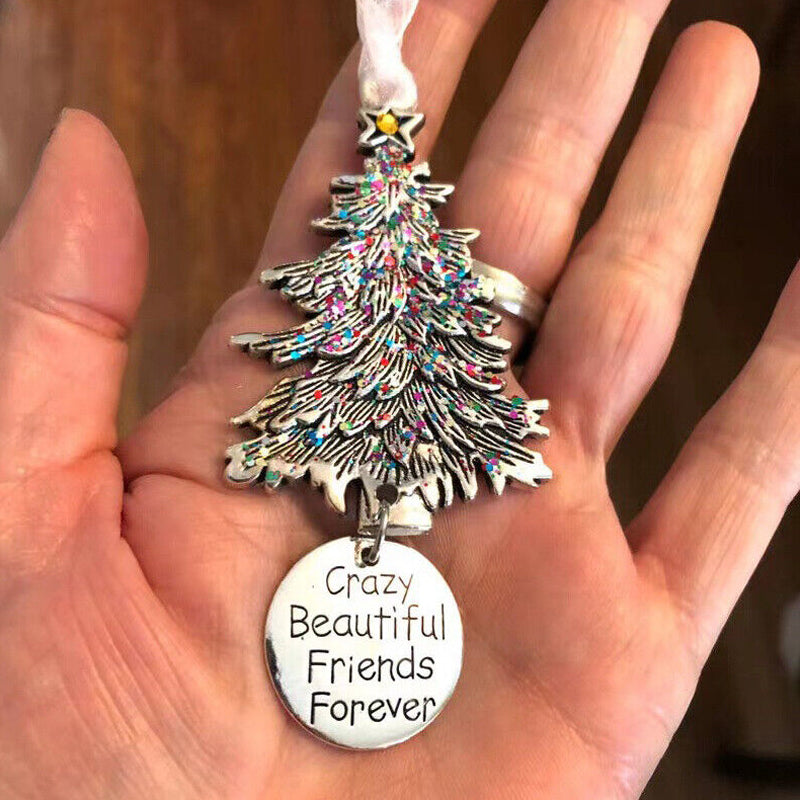 Crazy Beautiful Friends Forever - Angel Ornament Christmas Gift