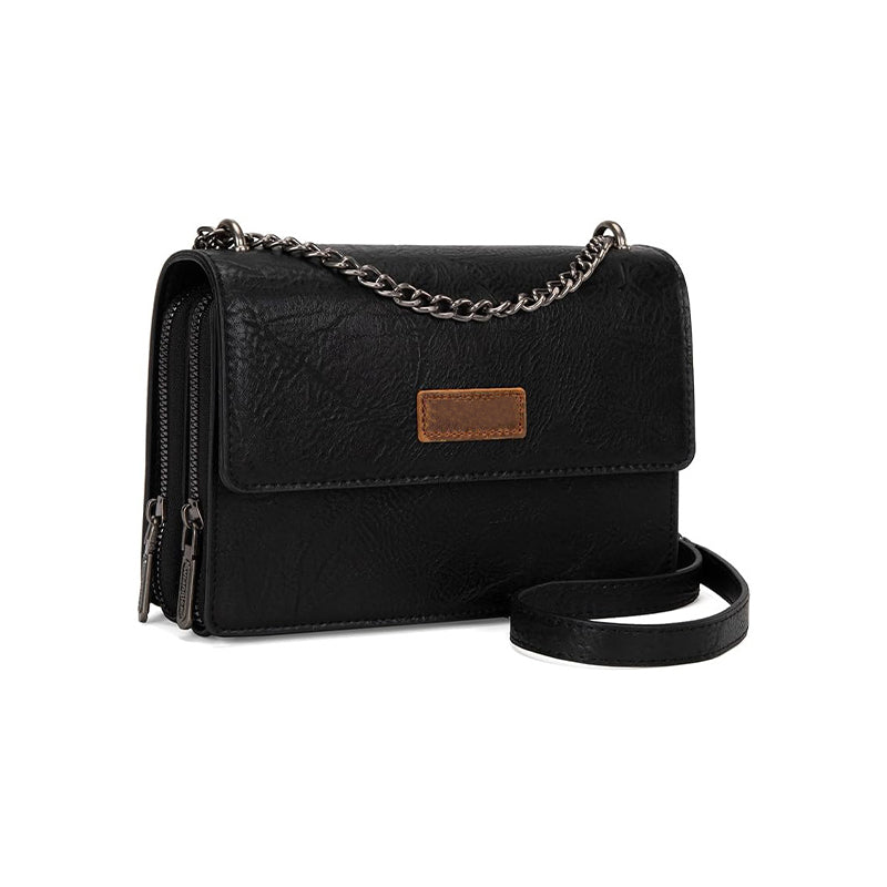 Double-layer flip cover bag
