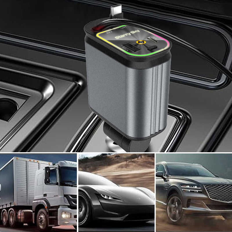 Car Charger with Starlight