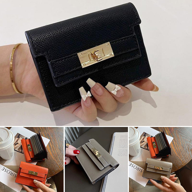 Kylie Designs Leather Small Card Case
