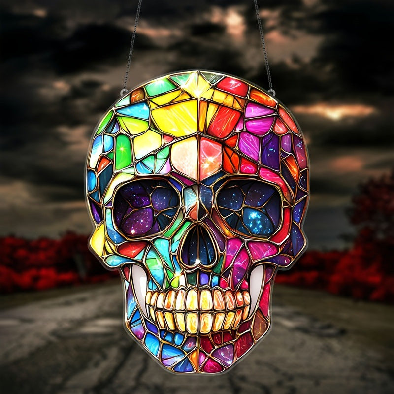 Skull Acrylic Pendant