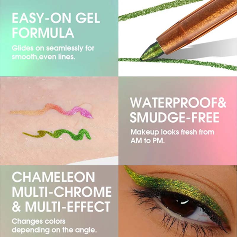Metallic Multichrome Eyeliner Pencil