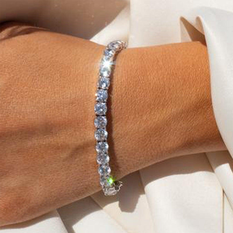 Sparkling Moissanite Bracelet