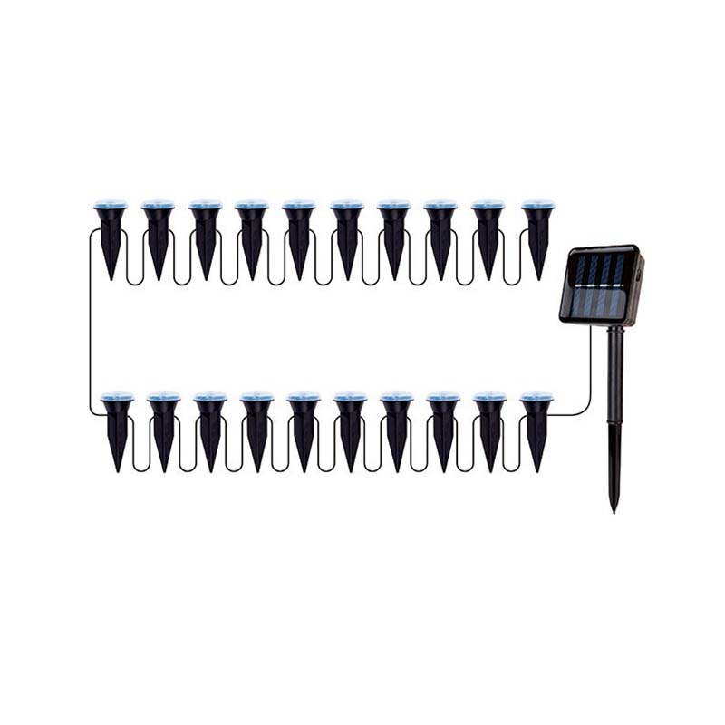 Solar pathway light
