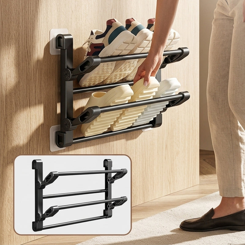 Wall Mounted Shoe Rack