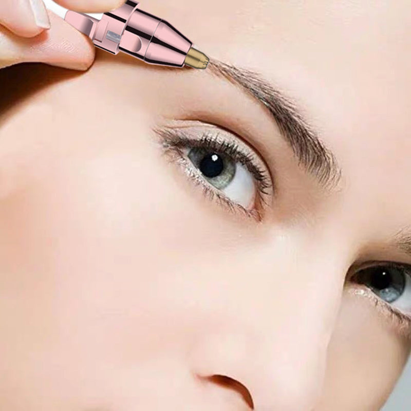 2 in 1 Electric Eyebrow Trimmer