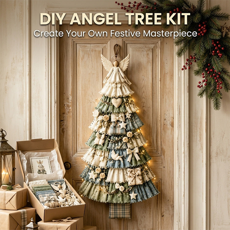 DIY Christmas Tree Door Hanging Kit