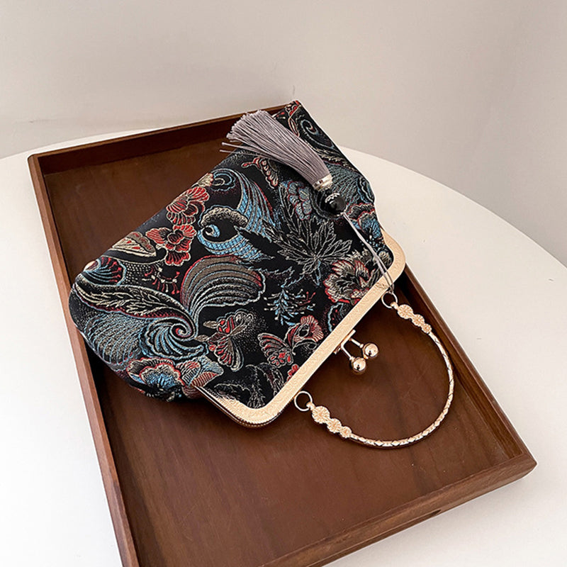 Brocade Elegant Republican Small Handbag