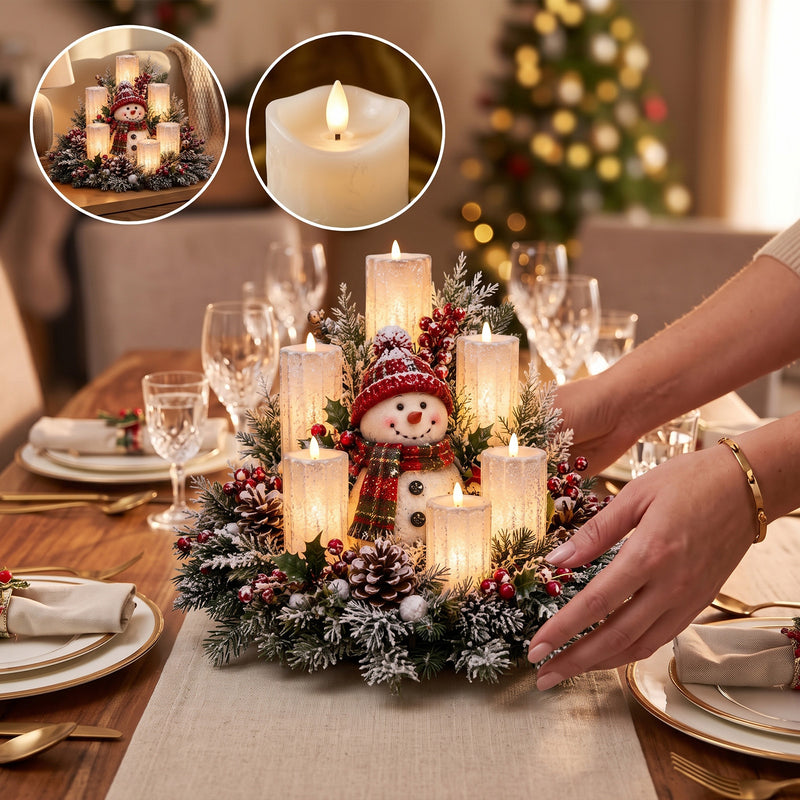 Christmas Candle Holder Ornament