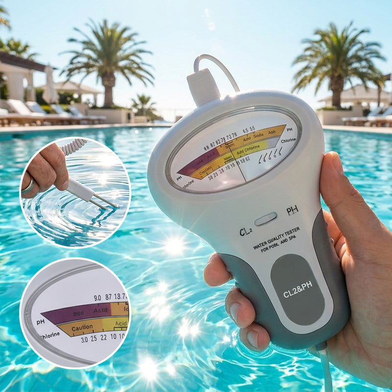 PH & Cl2 Chlorine Tester
