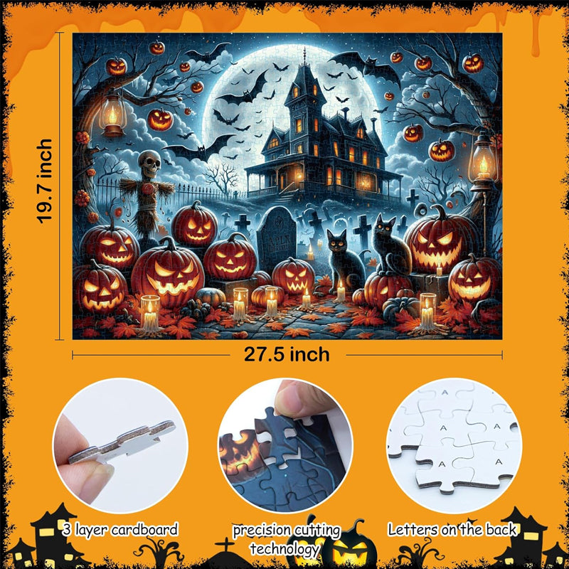 Halloween Nightmare 1000-Piece Jigsaw Puzzle