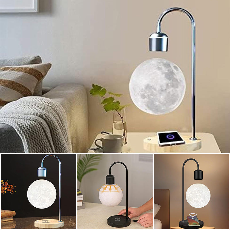 Suspended Moon Lamp
