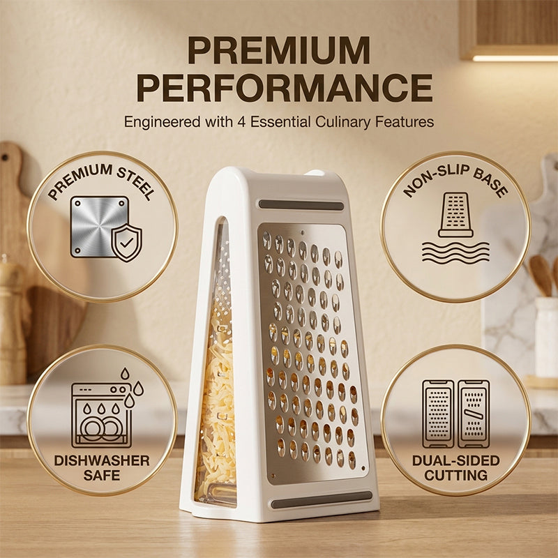Multifunctional Double-Sided Kitchen Cheese Vegetable Butter Grater