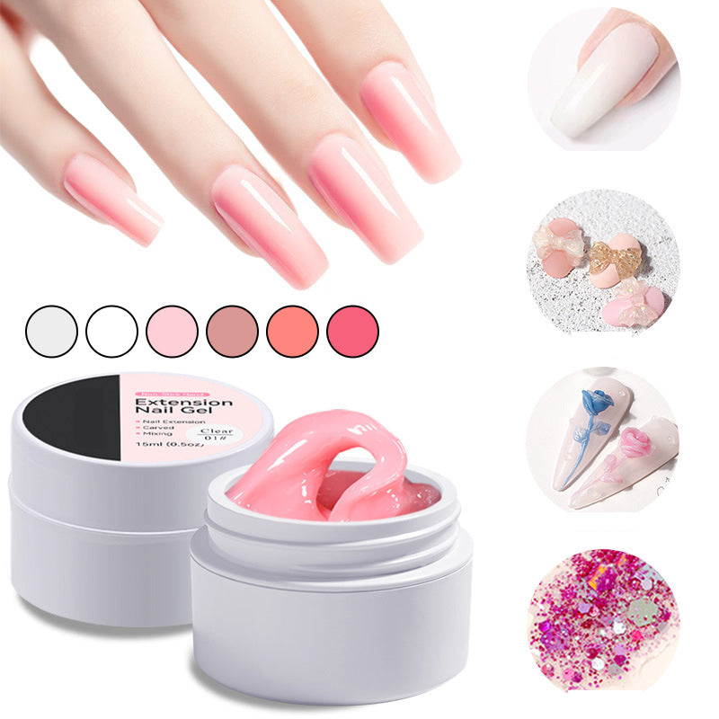 Nail Extension Builder Gel Set