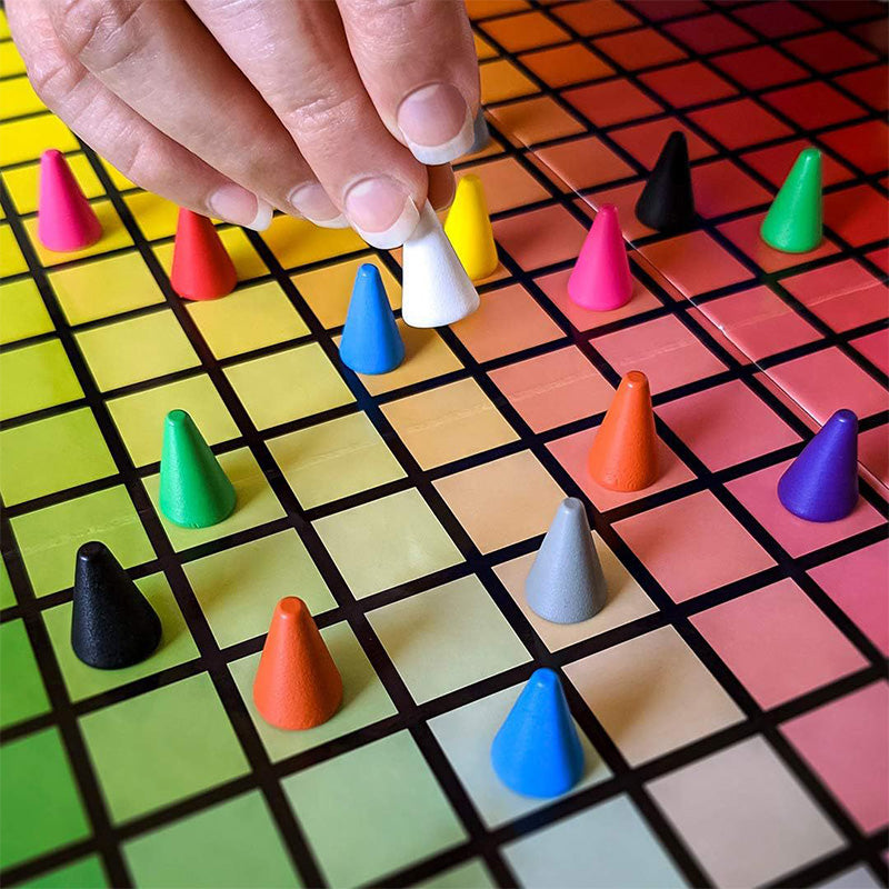 HUES AND CUES Riddle Board Game