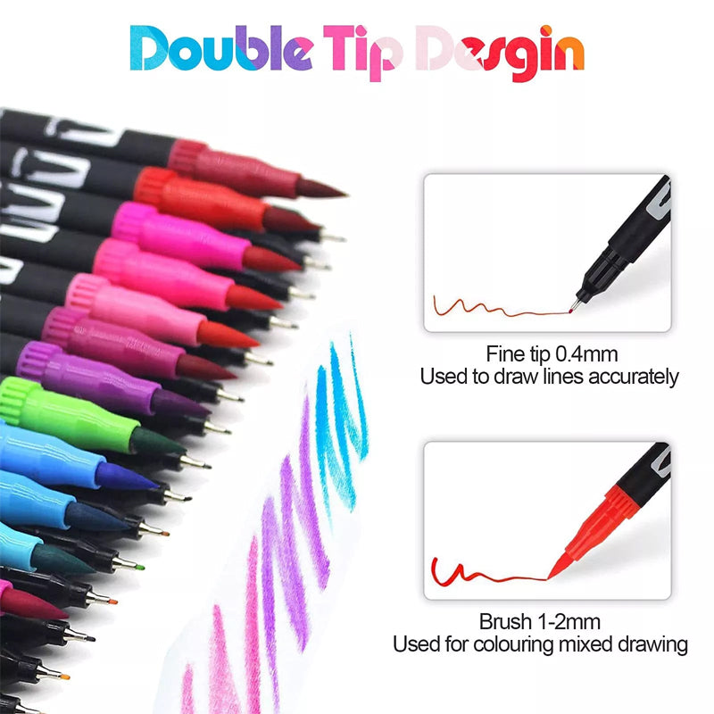 Double-ended Watercolor Outliner