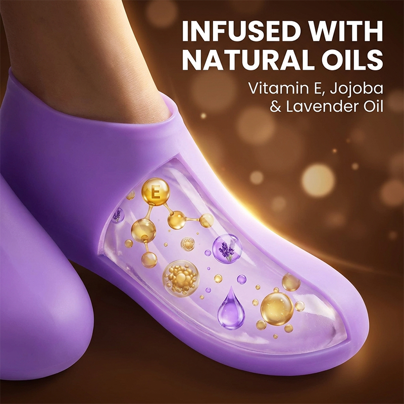 Silicone protective foot covers