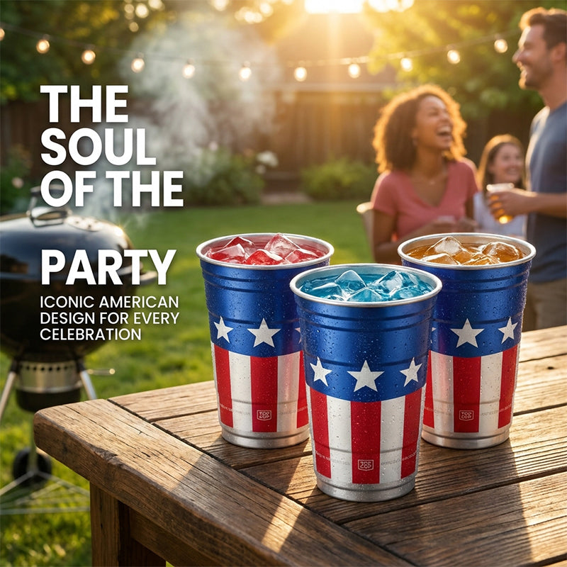 Cold Drink Juice Cup Aluminum Cup