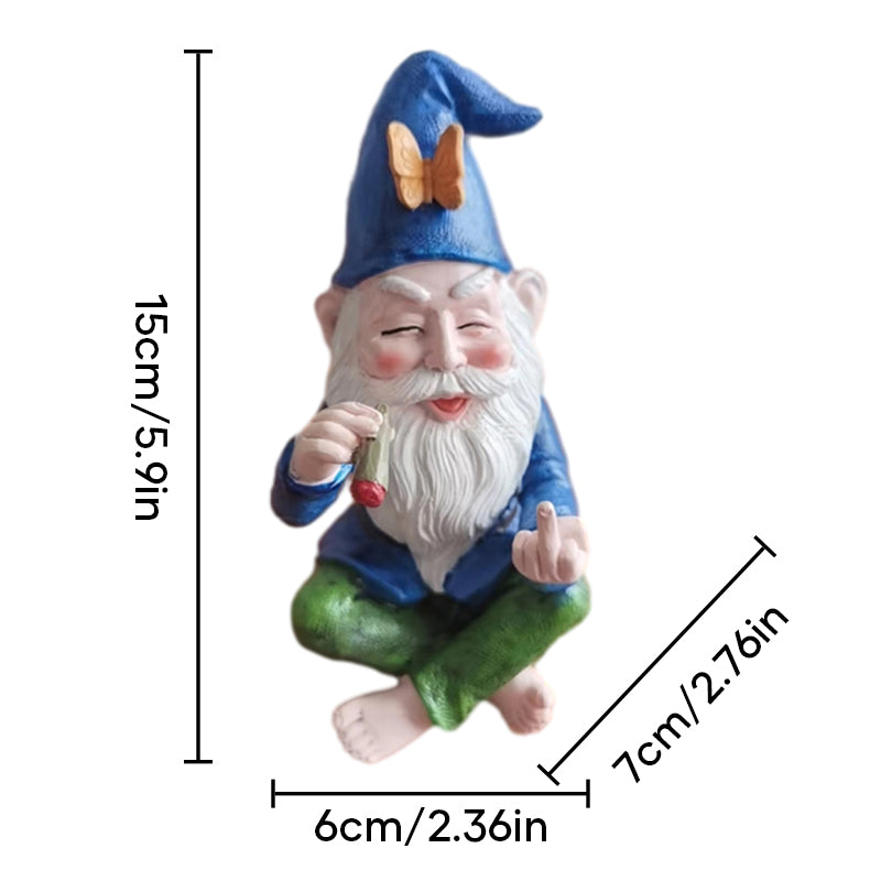 Dwarf with Middle Finger