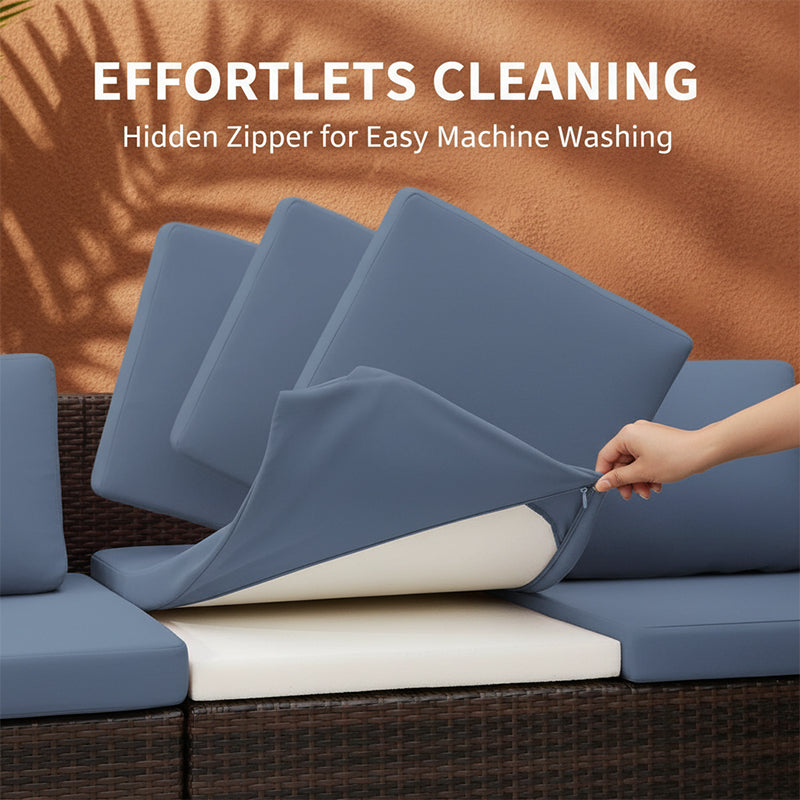 Outdoor Patio Sofa Cushion Covers