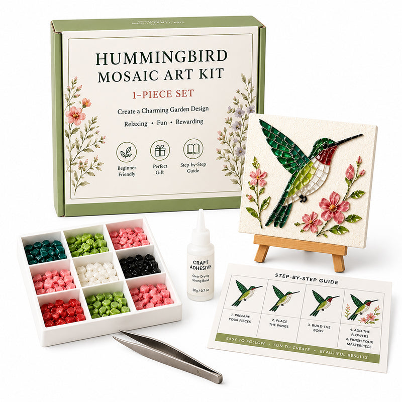 Watering Can Mosaic Art Kit