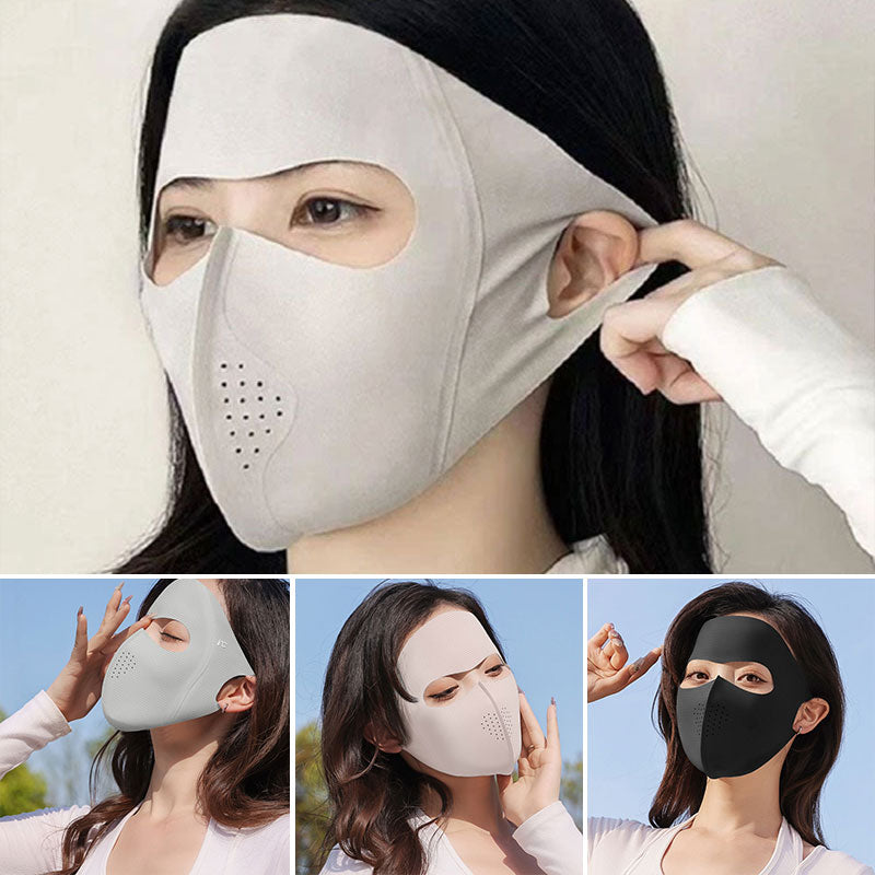 Hyaluronic Acid Ice-Cool Sun Protection Face Mask