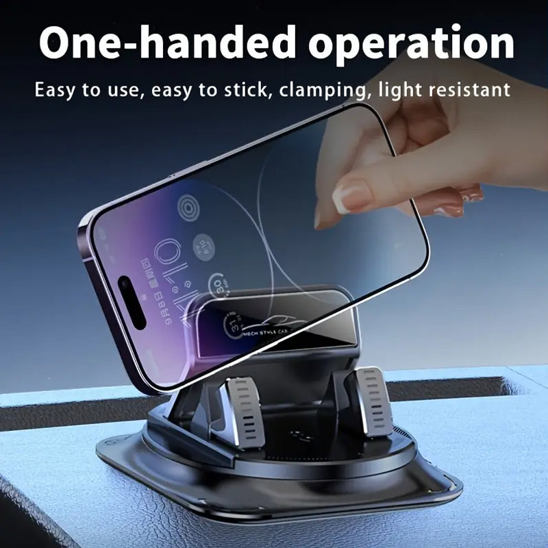 Dashboard central control phone holder