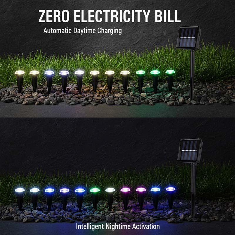 Solar pathway light