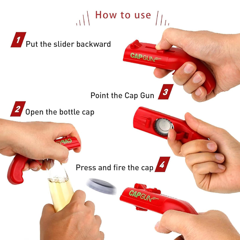 Ejector bottle opener