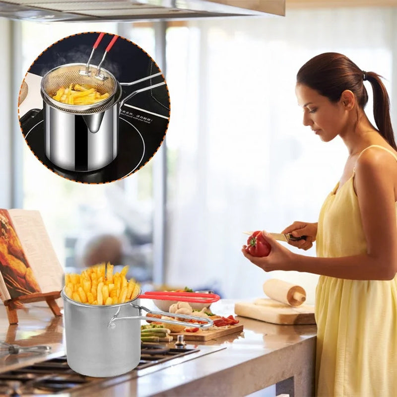 Multifunctional 304 Stainless Steel Fryer