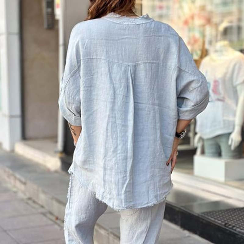 Women's Casual Letter Printed Two-piece Set