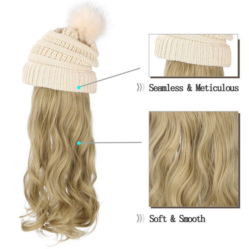 One-piece wig cap