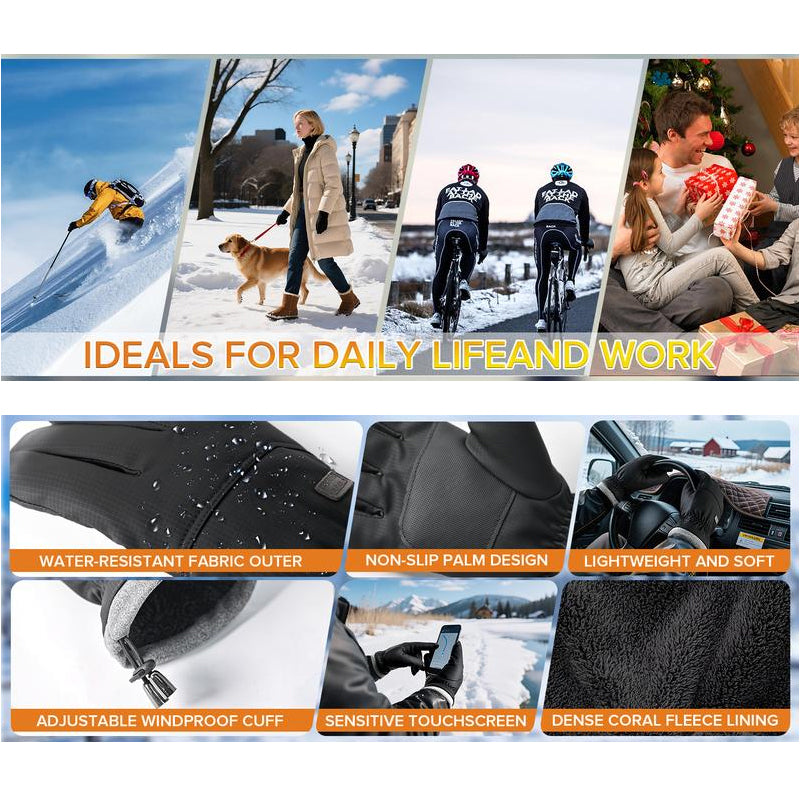 Waterproof Thermal Touchscreen Gloves