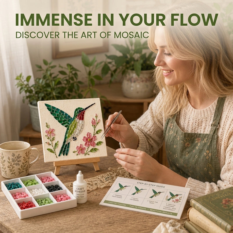 Watering Can Mosaic Art Kit