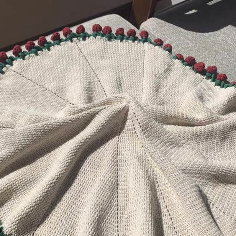 DIY Rose Bouquet Blanket