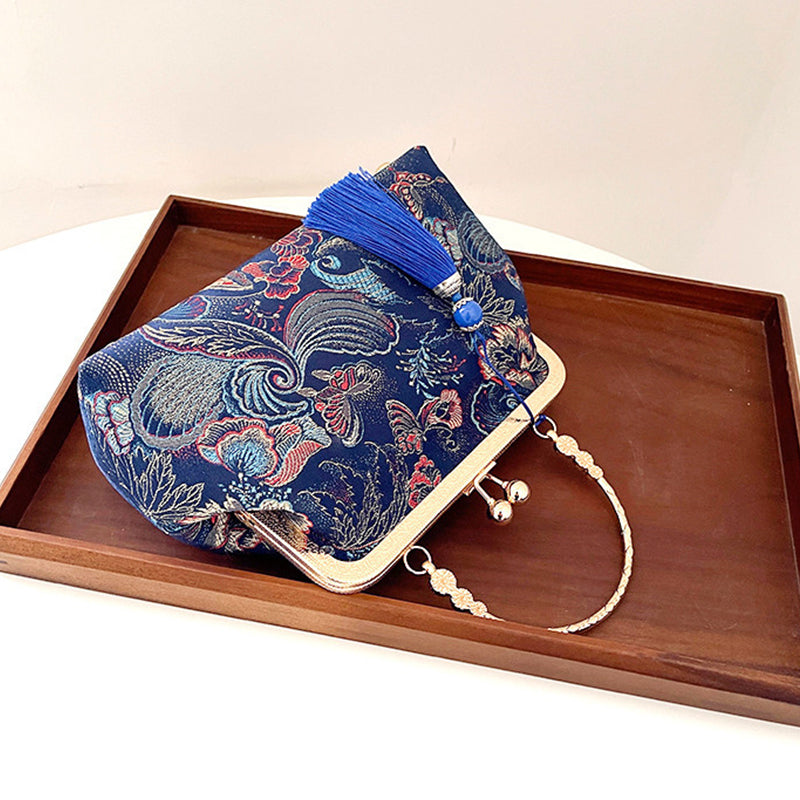 Brocade Elegant Republican Small Handbag