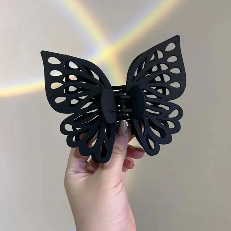 Butterfly Cutout Tassel Large Hair Clip