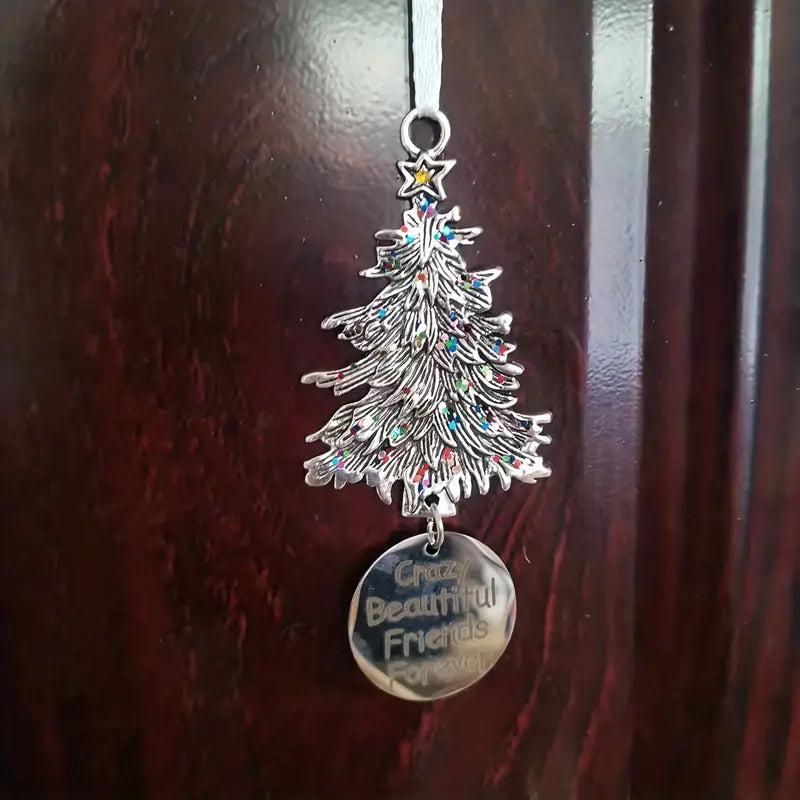Crazy Beautiful Friends Forever - Angel Ornament Christmas Gift