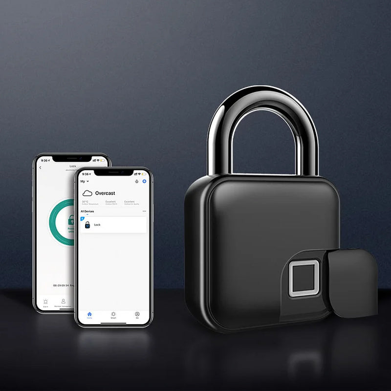 Smart Biometric Hidden Bluetooth Fingerprint Padlock