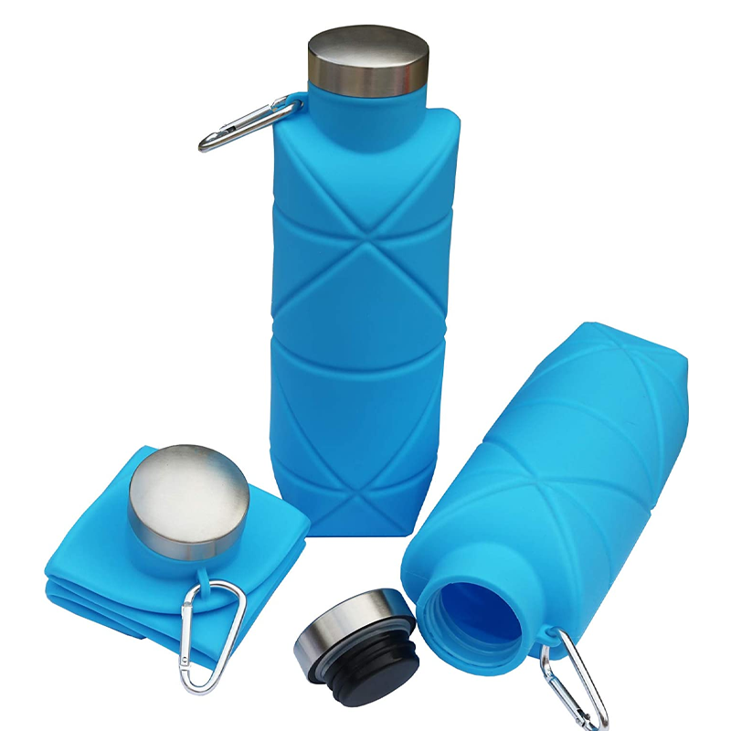 700ml Collapsible Silicone Water Bottle