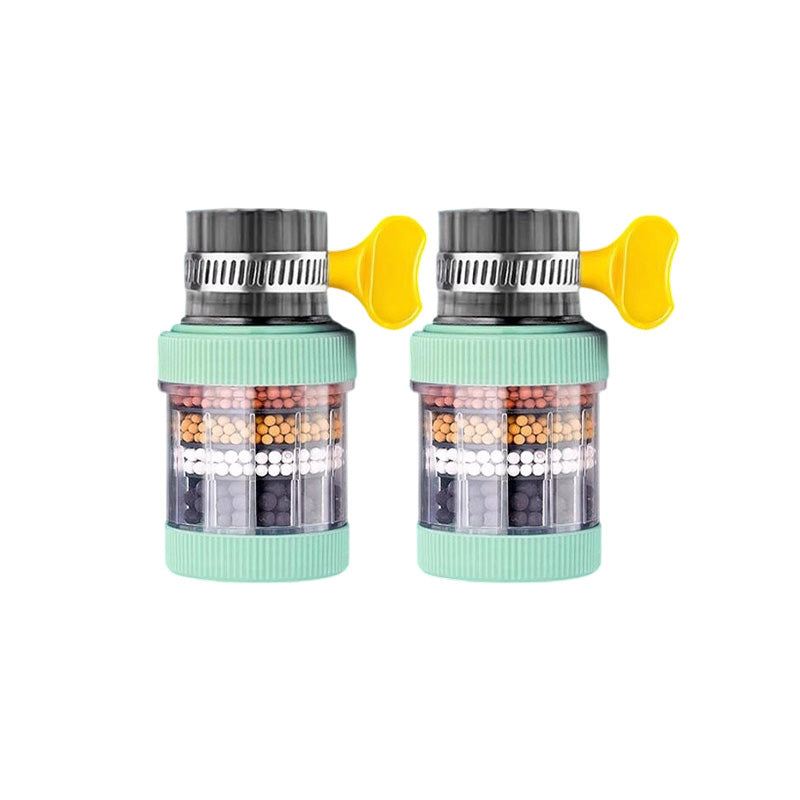 Splash-Proof Faucet Filter Attachment