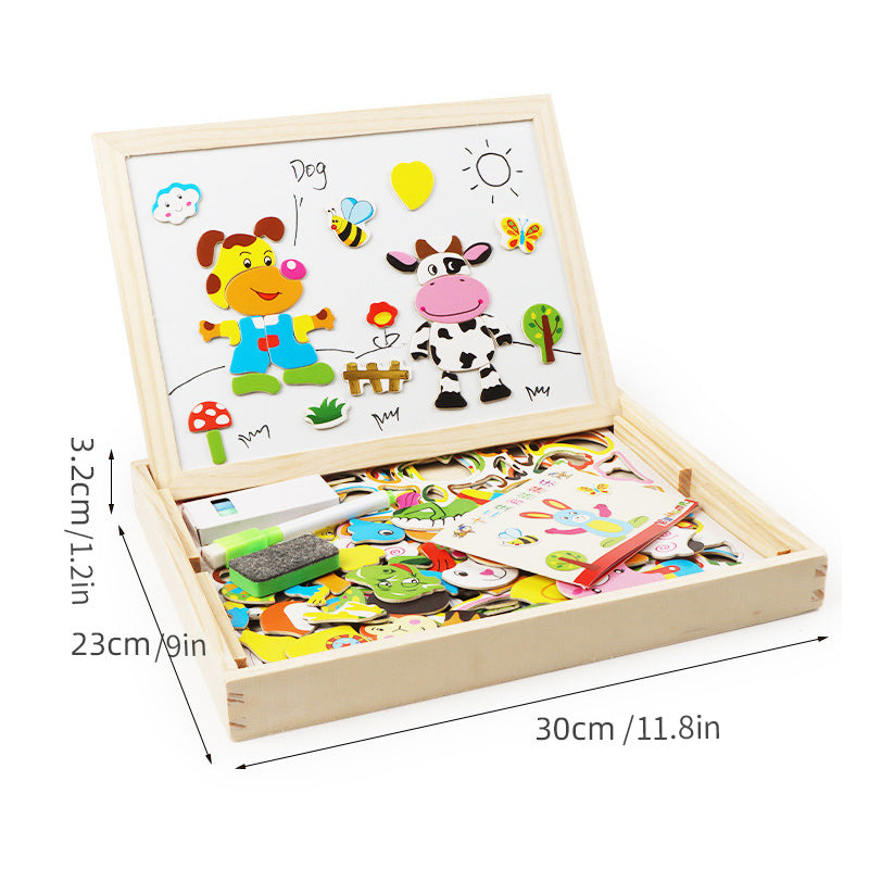 Magnetic Puzzles Children's Educational Brain Toy