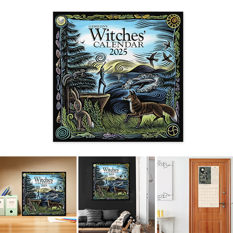 2025 Witches Calendar + Notebook