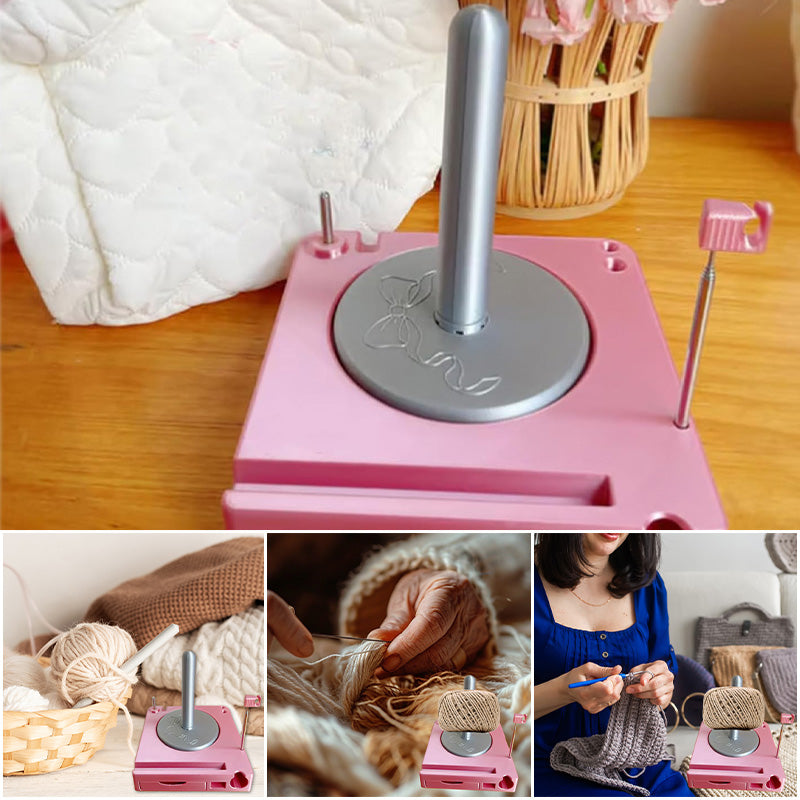 Portable Multi-Functional Yarn Spool Box