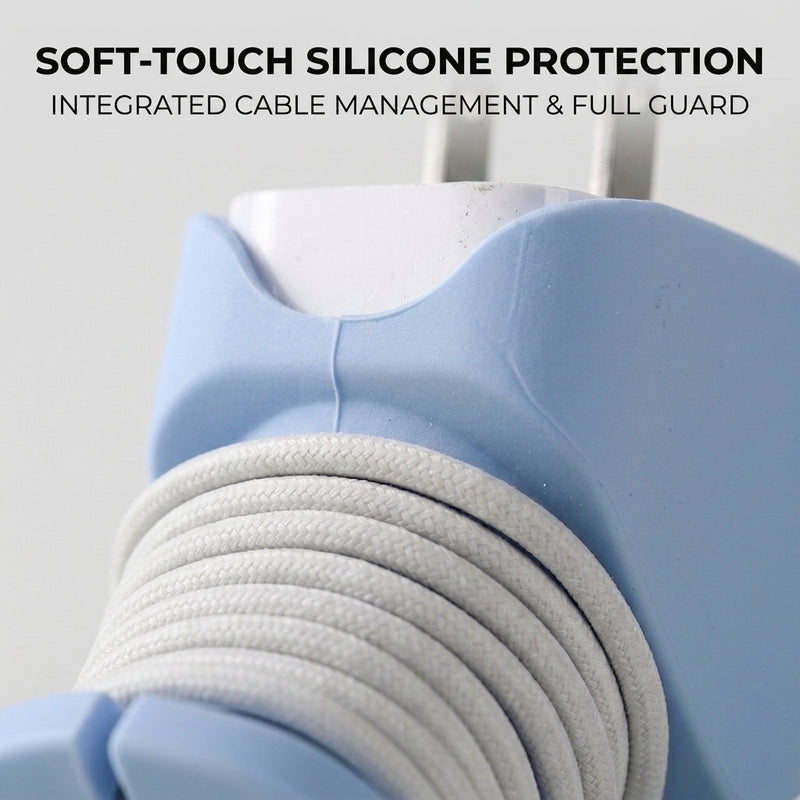 Silicone Charger Cable Organizer Cover